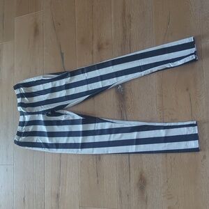 NWOT striped leggings pirate beetlejuice